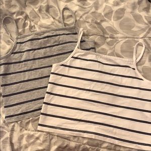 Spaghetti Strap Crop Top Tank Top